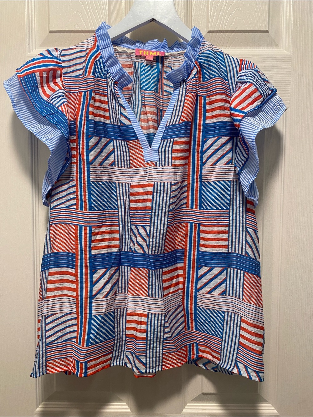 THML Lisa Patchwork Striped Top - Picture 2 of 5